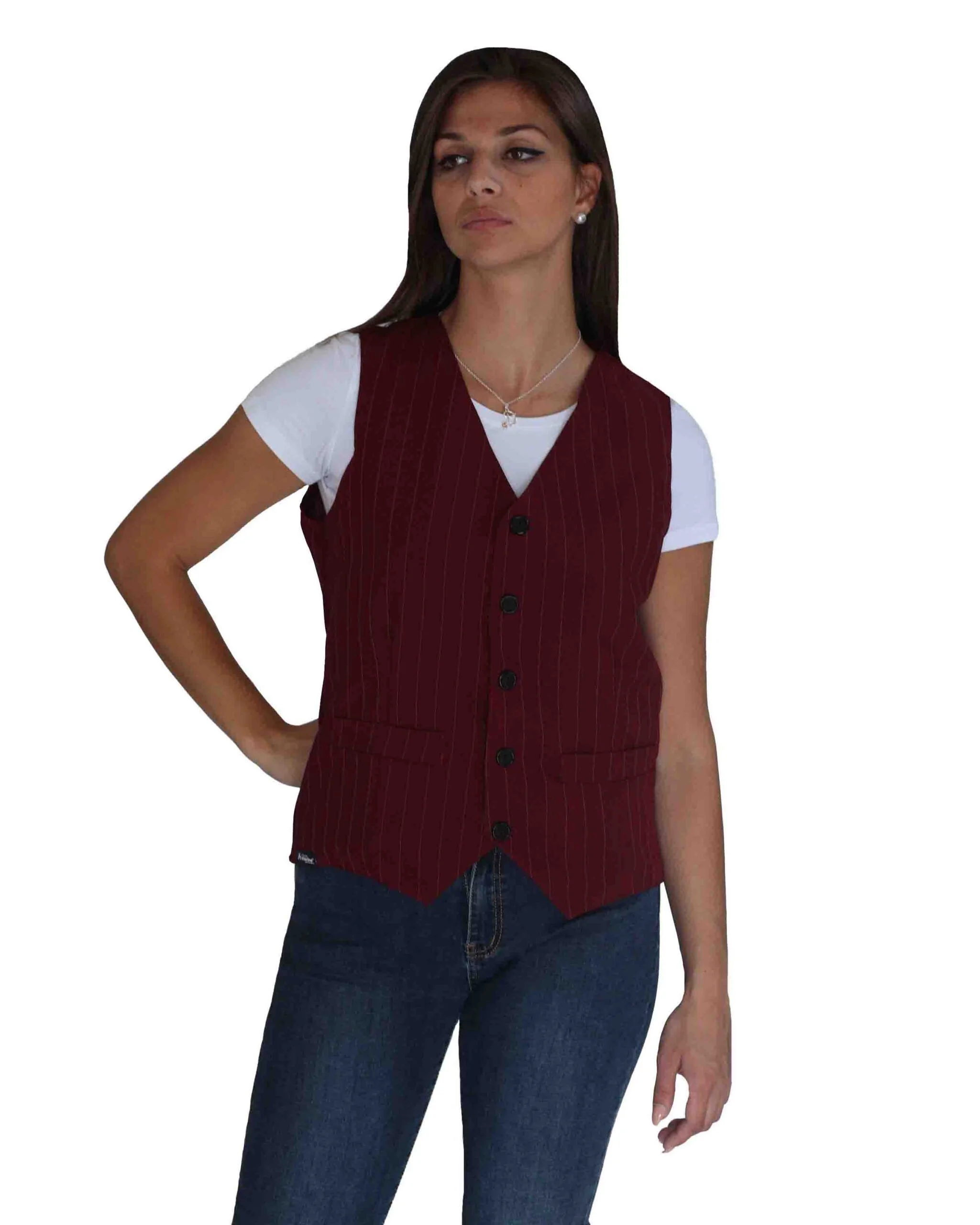 GILET CAMERIERA DOPPIO PETTO GIBLOR'S - Foto 5